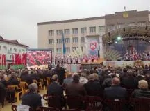 Светодиодный экран на Дожинках в Ляховичах