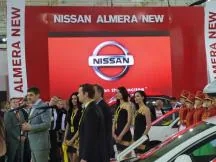 Светодиодный экран на Минском автосалоне